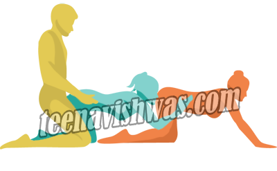 doggy-train-threesome-sex-position pic